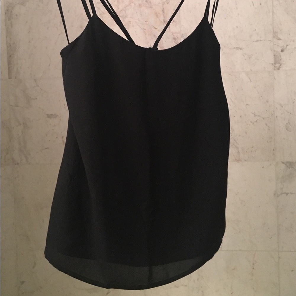 Black Banana Republic Strappy Tank Top Size 6